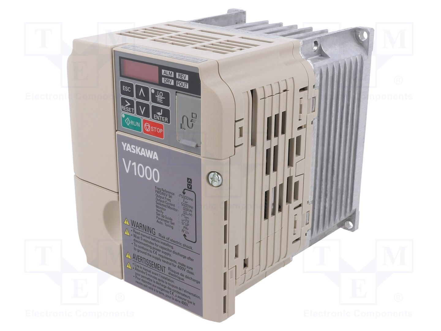 YASKAWA CIMR-VC4A0004BAA Vektoritaajuusmuuttaja 0.75/1.5kW