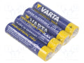 VARTA MICROBATTERY BAT-LR03/V-S4 Alkaliparisto 1.5V (50 kpl erä)