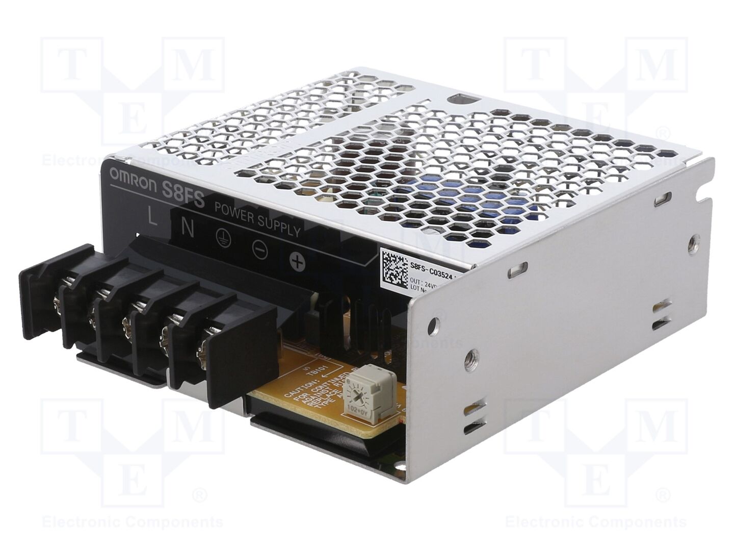 OMRON S8FS-C03524J Sisäänrakennettu kytkentäsähkönsyöttö 35W 24VDC