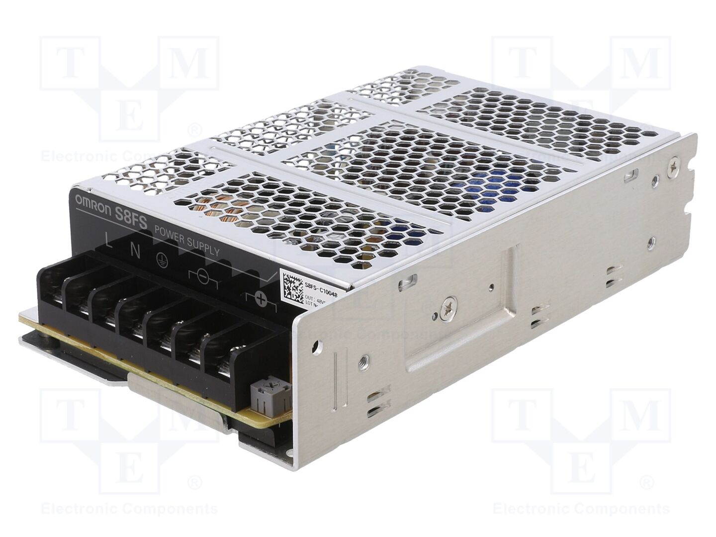 OMRON S8FS-C10048 Sisäänrakennettu kytkentävirtalähde 100W 48VDC 2.3A