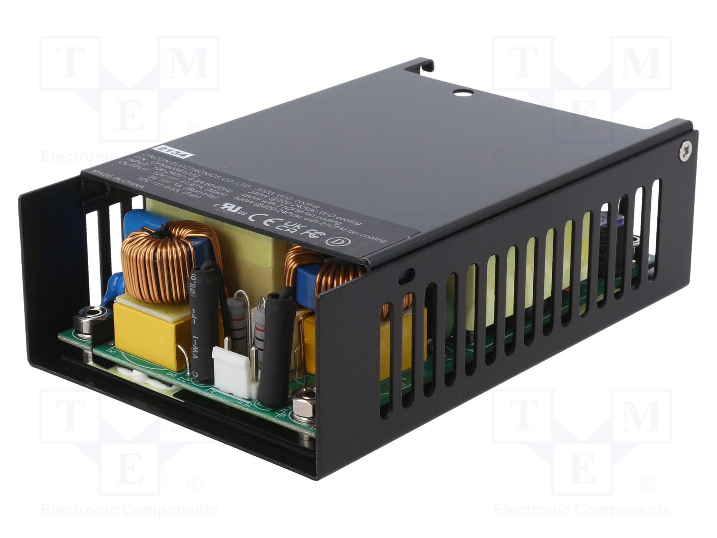 CINCON CFM500S120C Avoimen rungon kytkentävirtalähde 500W 12VDC 27,5A