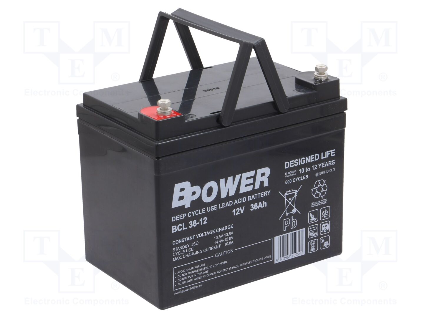 BPOWER ACCU-BCL36-12/BP Lyijyakku 12V