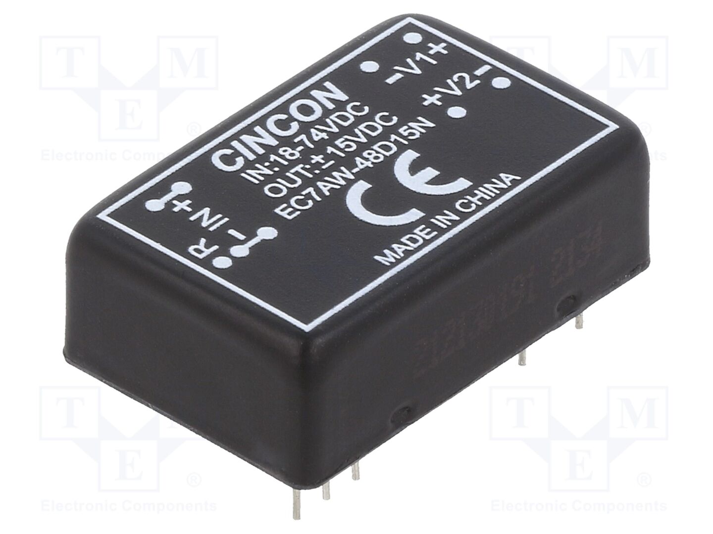 CINCON EC7AW-48D15N DC/DC-muunnin 10W