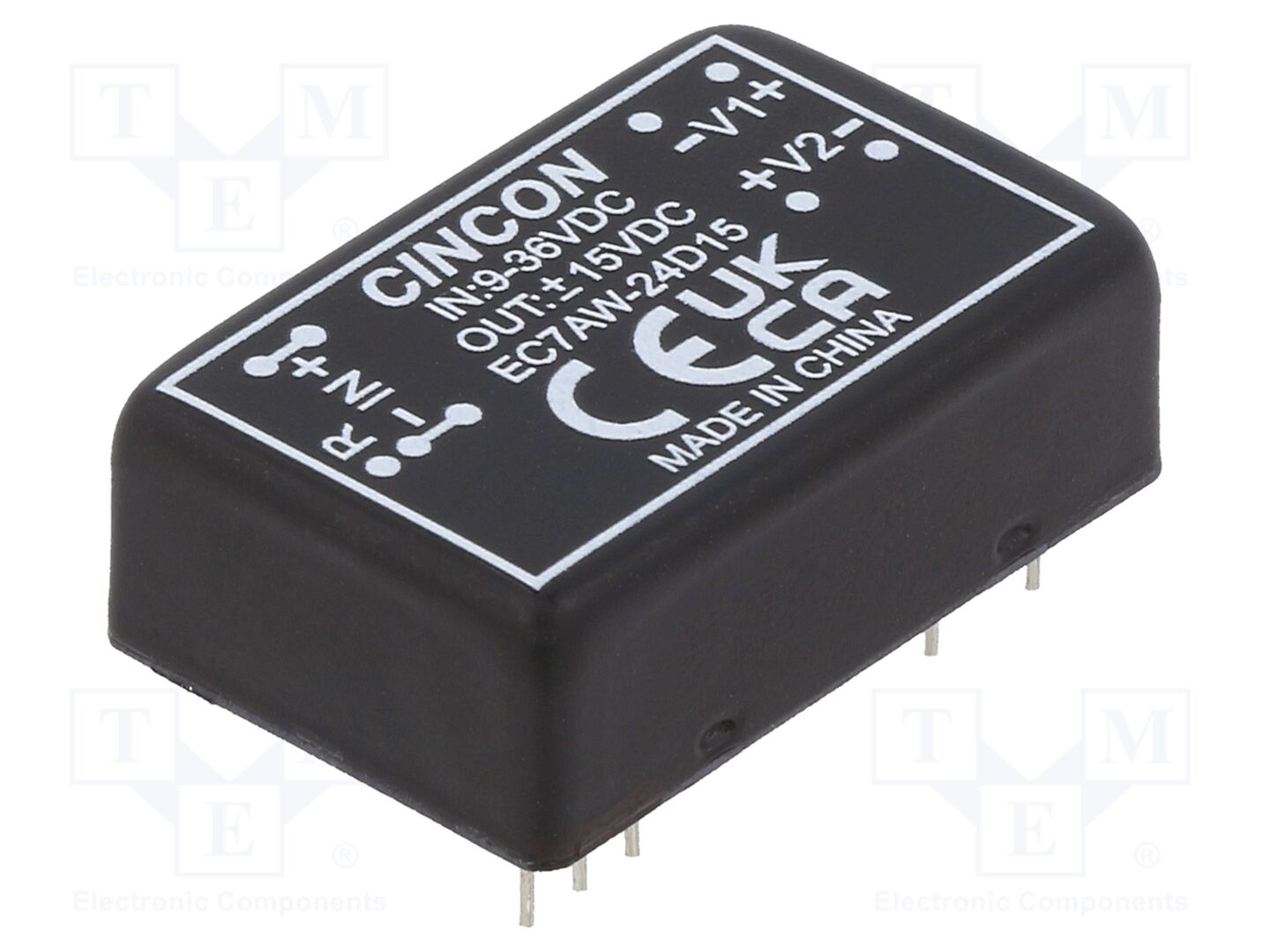 CINCON EC7AW-24D15 DC/DC-muunnin 10W