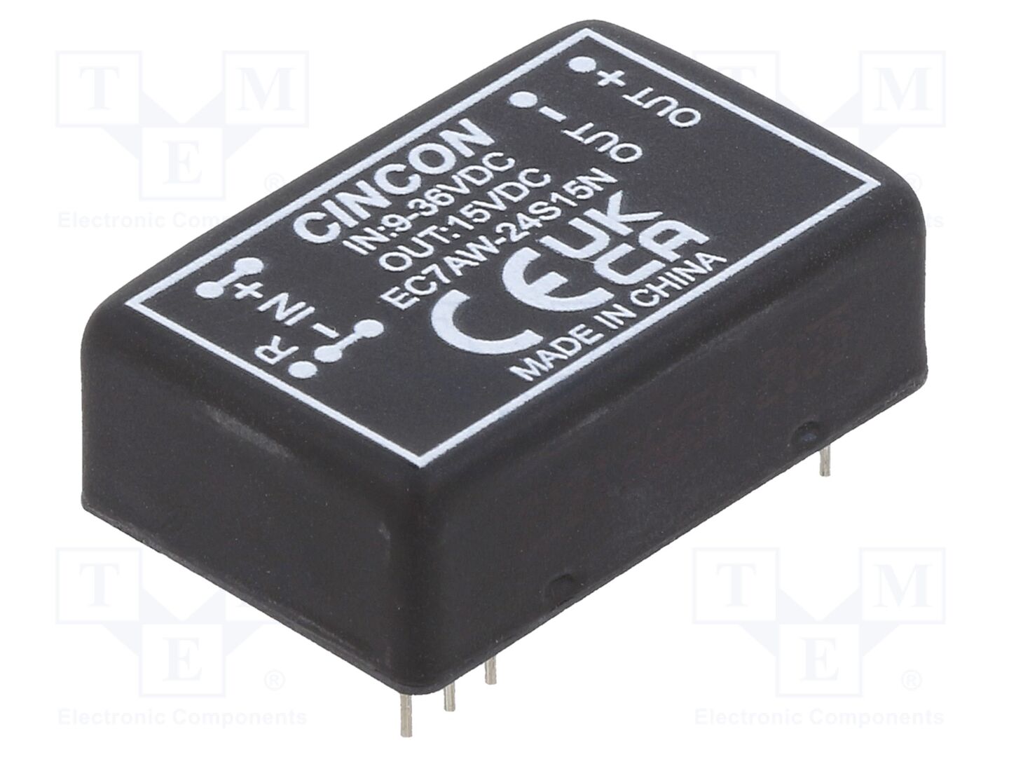 CINCON EC7AW-24S15N DC/DC-muunnin 10W