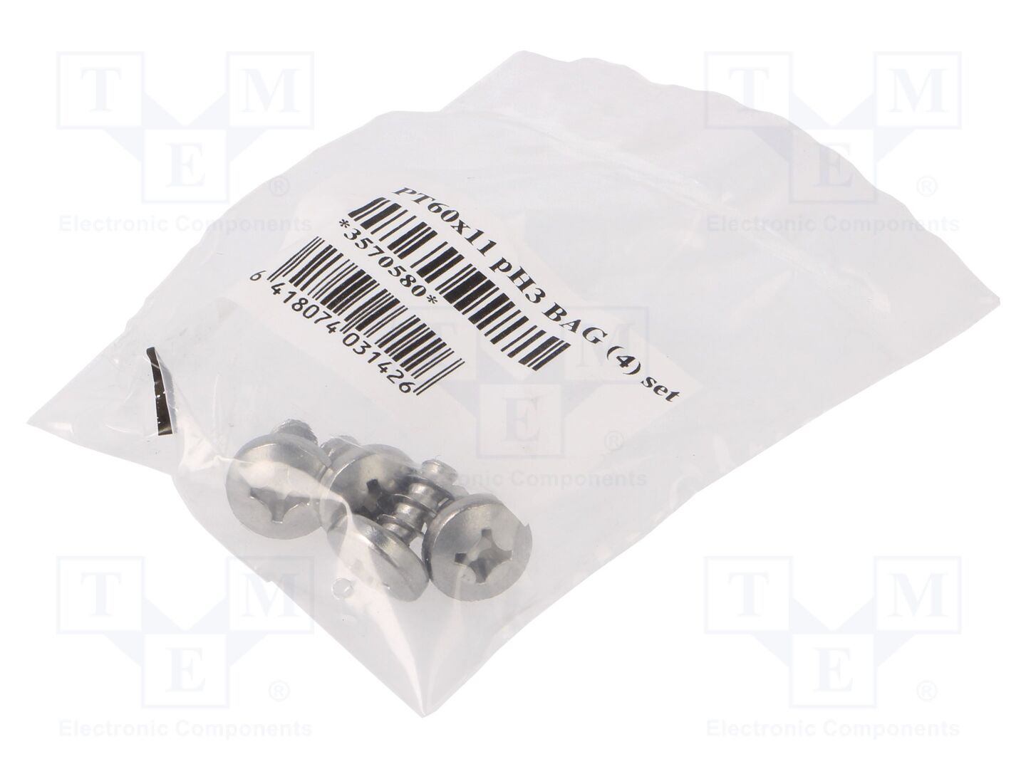 FIBOX PT60X11PH3BAG Ruuvisarja 15.03g (50 kpl erä)