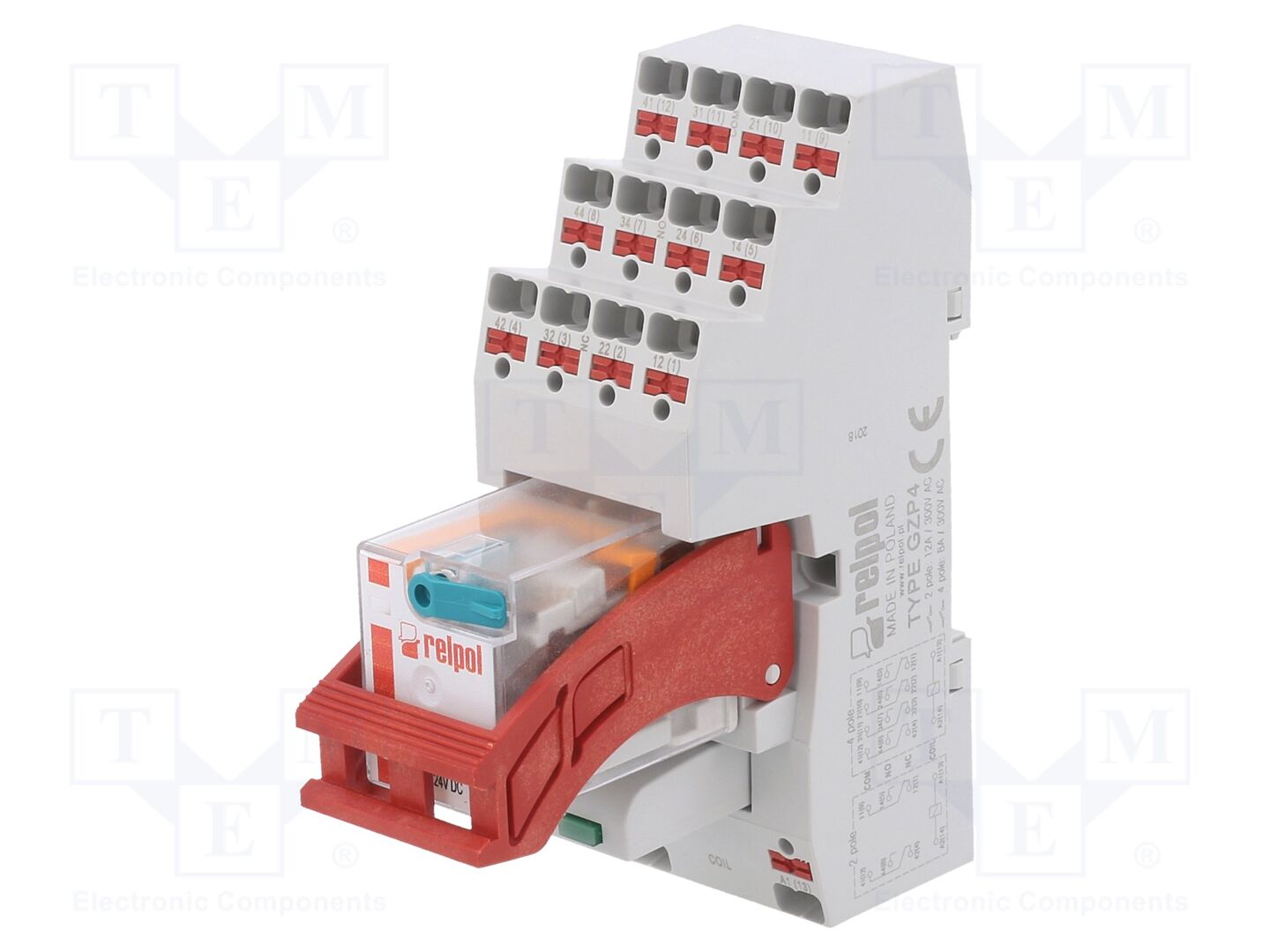 RELPOL PIR2024DCM412012 Interface-rele 24VDC