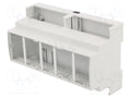 KRADEX ZD1008J-ABS-V0 Din-kiskoasennuskotelo 89x142x65mm