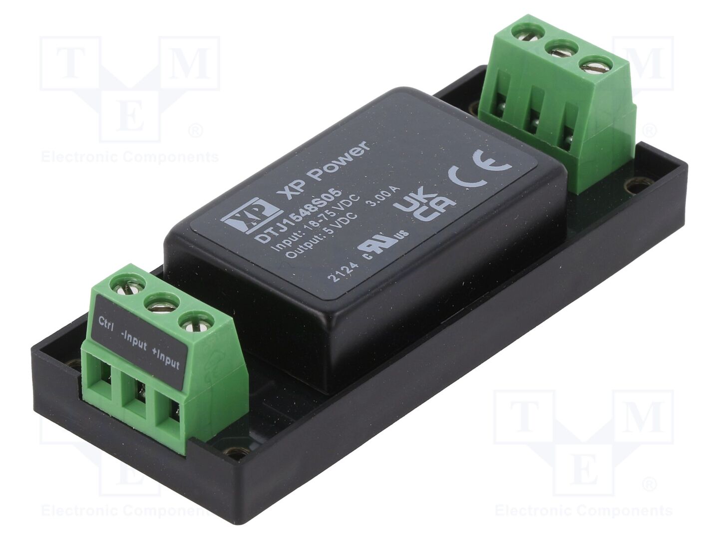 XP POWER DTJ1548S05 DC/DC-muunnin 15W