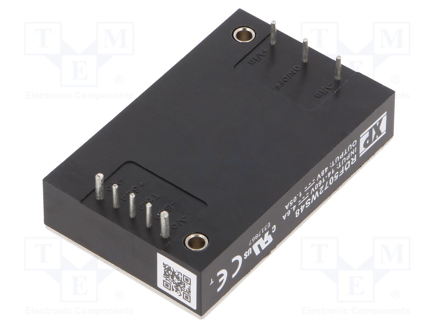 XP POWER RDF5072WS48 DC/DC-muunnin 50W