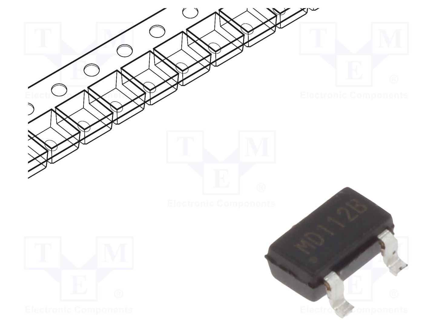 COTO TECHNOLOGY RR122-1E72-511 Magneettianturi 1.7÷5.5VDC (50 kpl erä)