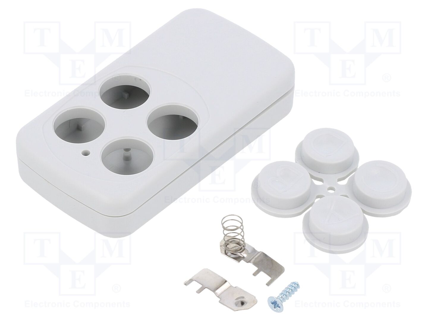 KRADEX Z132J-ABS Kaukosäätimen kotelo 35x65.5x13mm (50 kpl erä)
