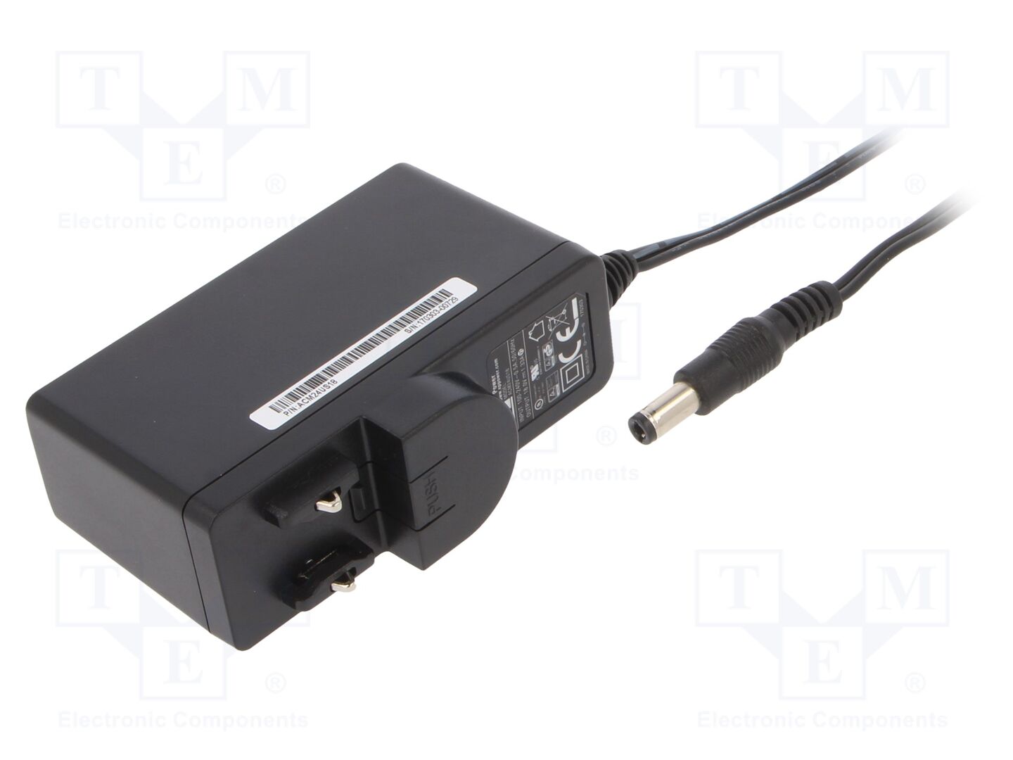 XP POWER ACM24US18 Kytkinmuuntaja 24W Pistotulppa