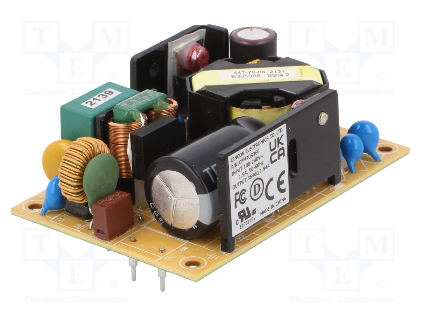 CINCON CFM70S360-P AC/DC-muunnin 70W