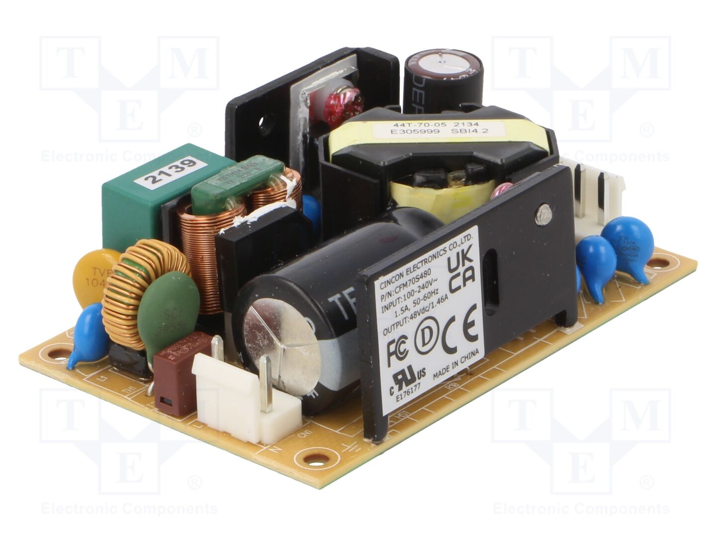 CINCON CFM70S480 Avoin kytkinlähde 70W 48VDC