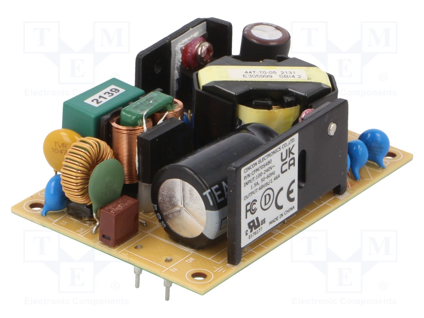 CINCON CFM70S480-P PCB AC/DC-muunnin 70W