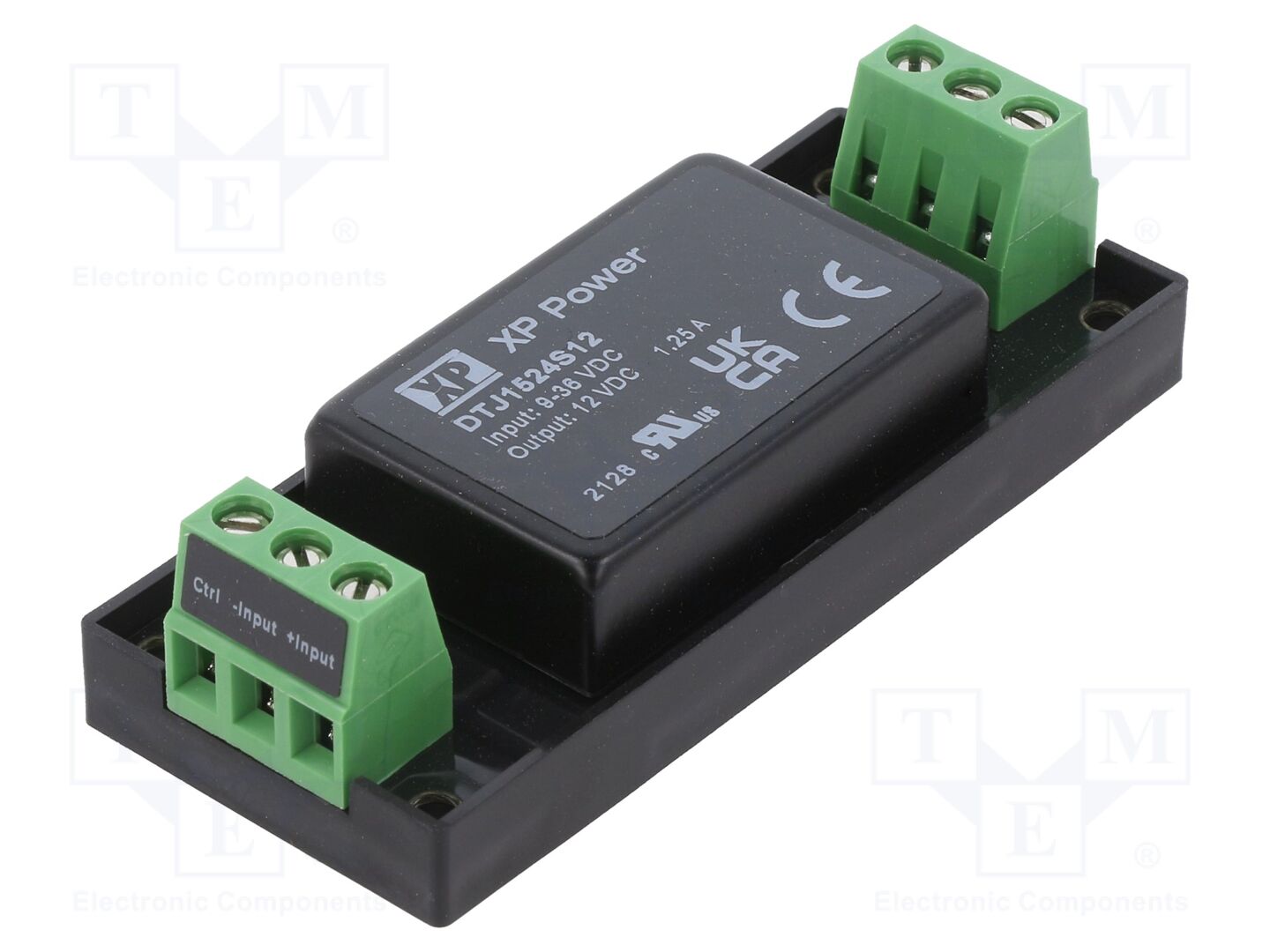 XP POWER DTJ1524S12 DC/DC-muunnin 15W
