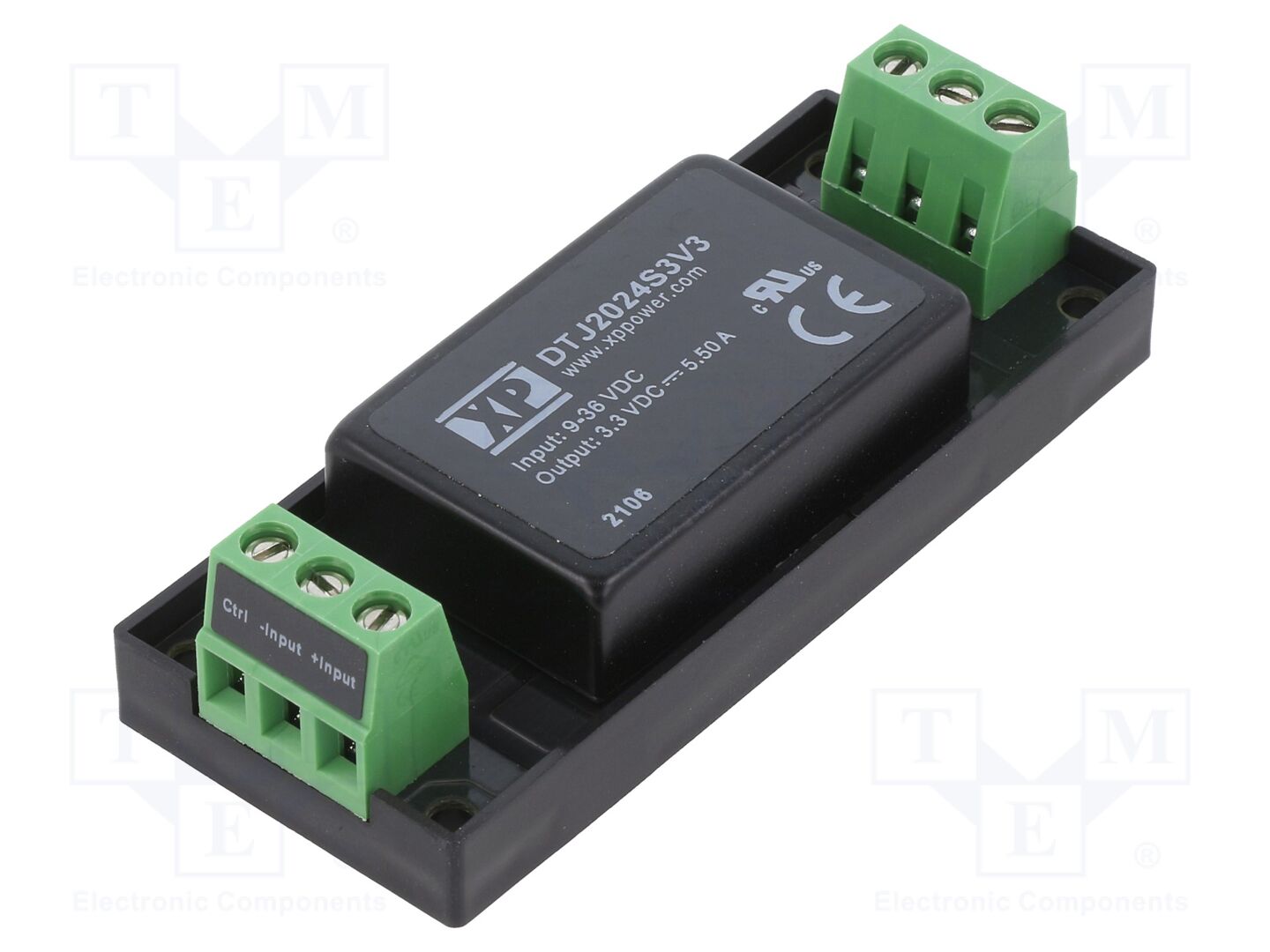 XP POWER DTJ2024S3V3 DC/DC-muunnin 20W