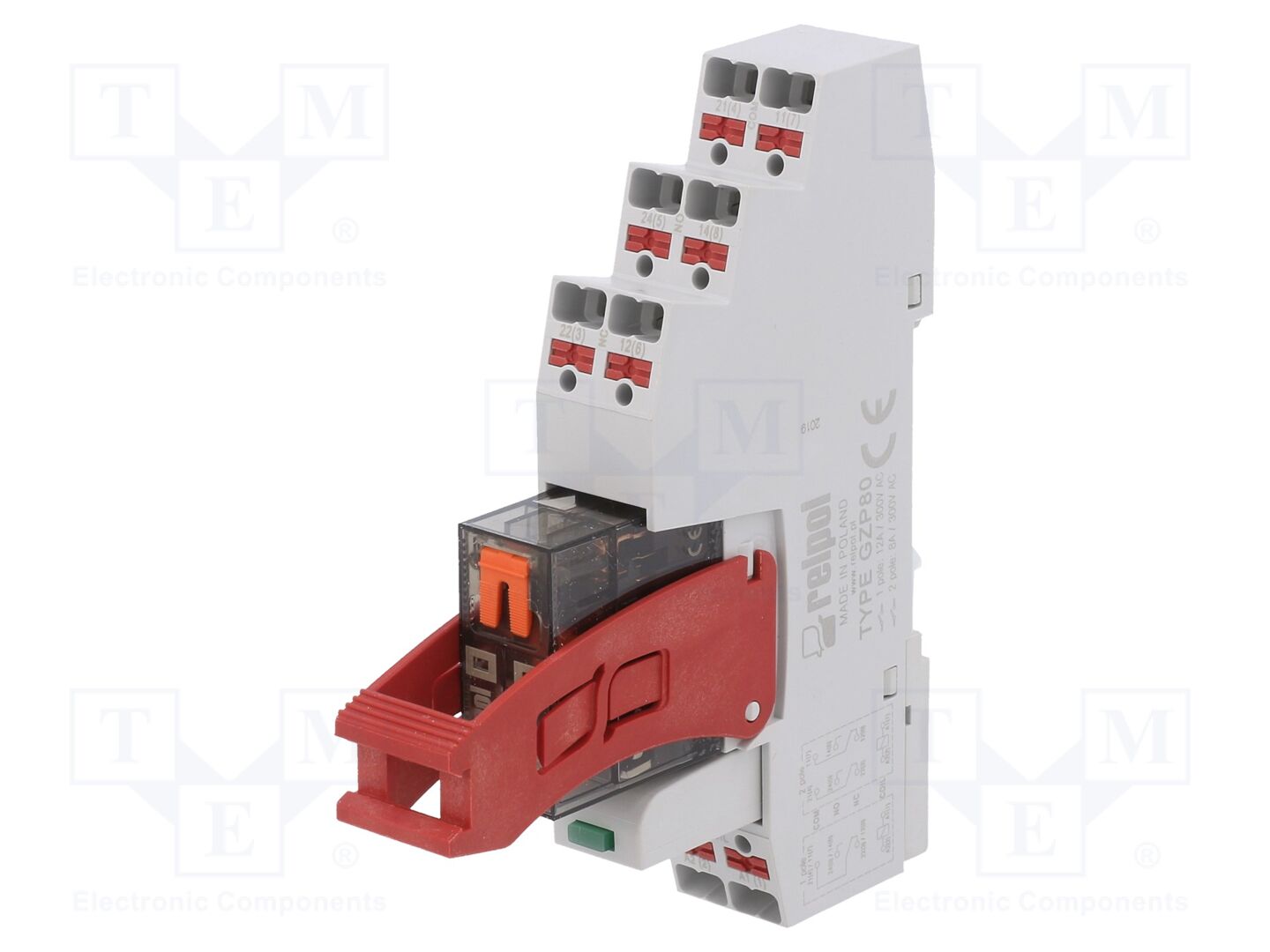 RELPOL PI84P230ACM932012 Interface-rele 230VAC