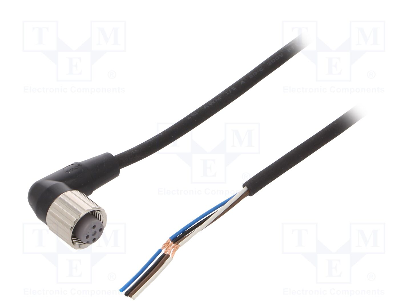 OMRON XS2FM12PUR4A10M Anturikaapeli M12, 10m