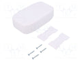 KRADEX ZM125.75.33B-ABS Yleiskotelo 75.2x125.1x33mm (50 kpl erä)