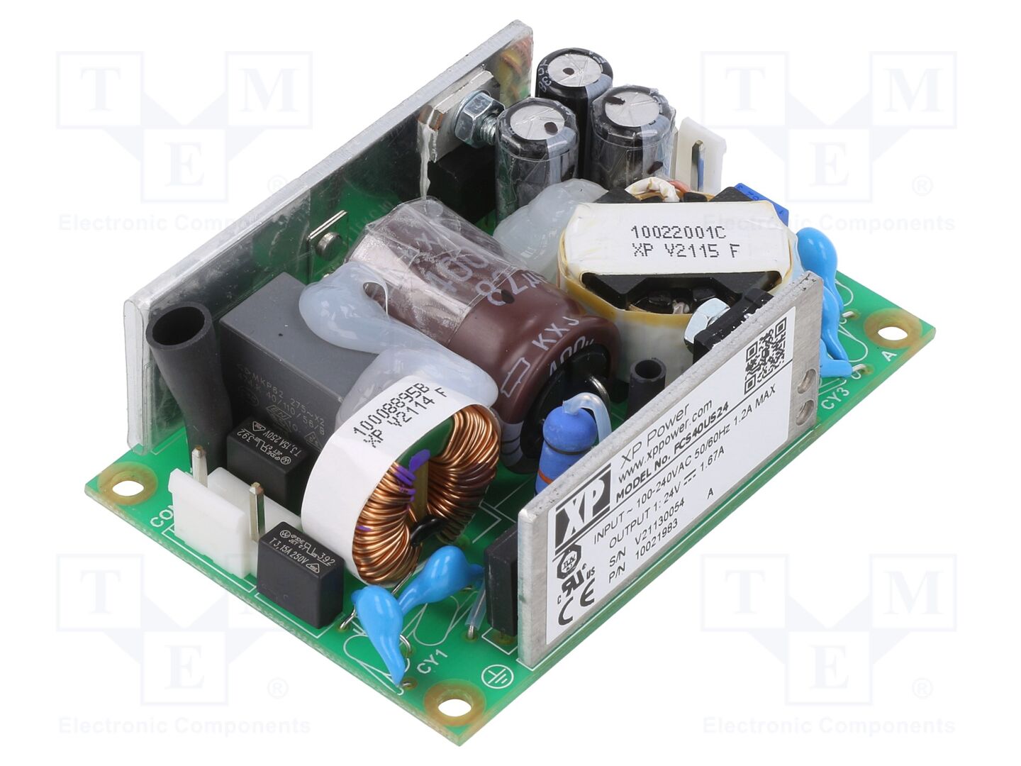 XP POWER FCS40US24 Avoin kytkinlähde 40W 24VDC