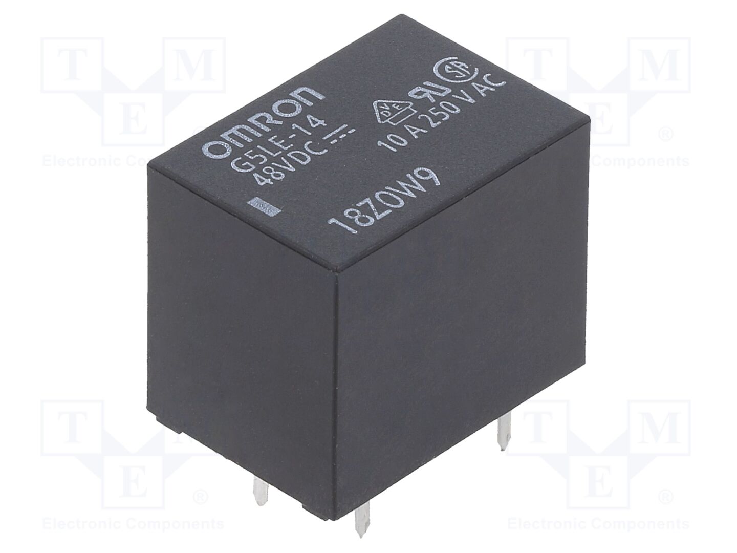 OMRON Electronic Components G5LE-14-48DC Sähkömagneettinen rele 48VDC (50 kpl erä)