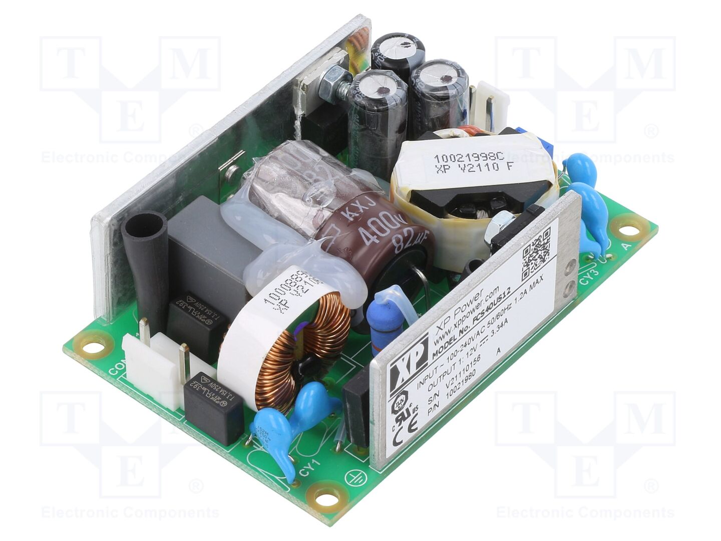 XP POWER FCS40US12 Avoin kytkinlähde 40W 12VDC 3.34A