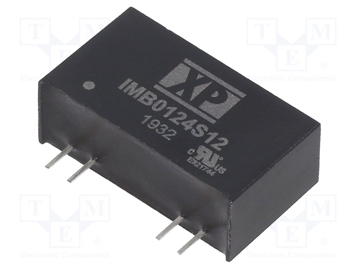 XP POWER IMB0124S12 DC/DC-muunnin 1W, 24V/12V
