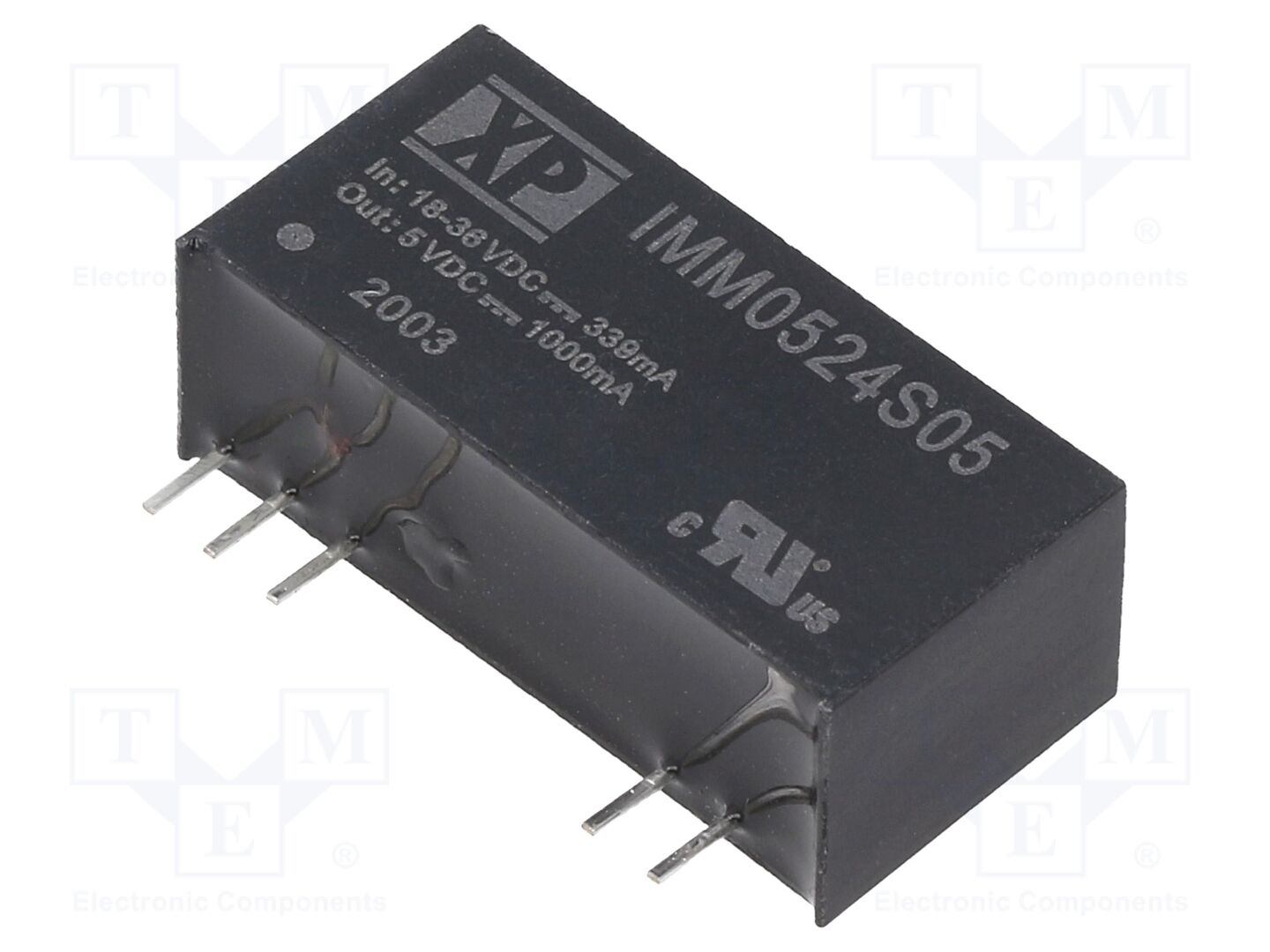 XP POWER IMM0524S05 DC/DC-muunnin 5W