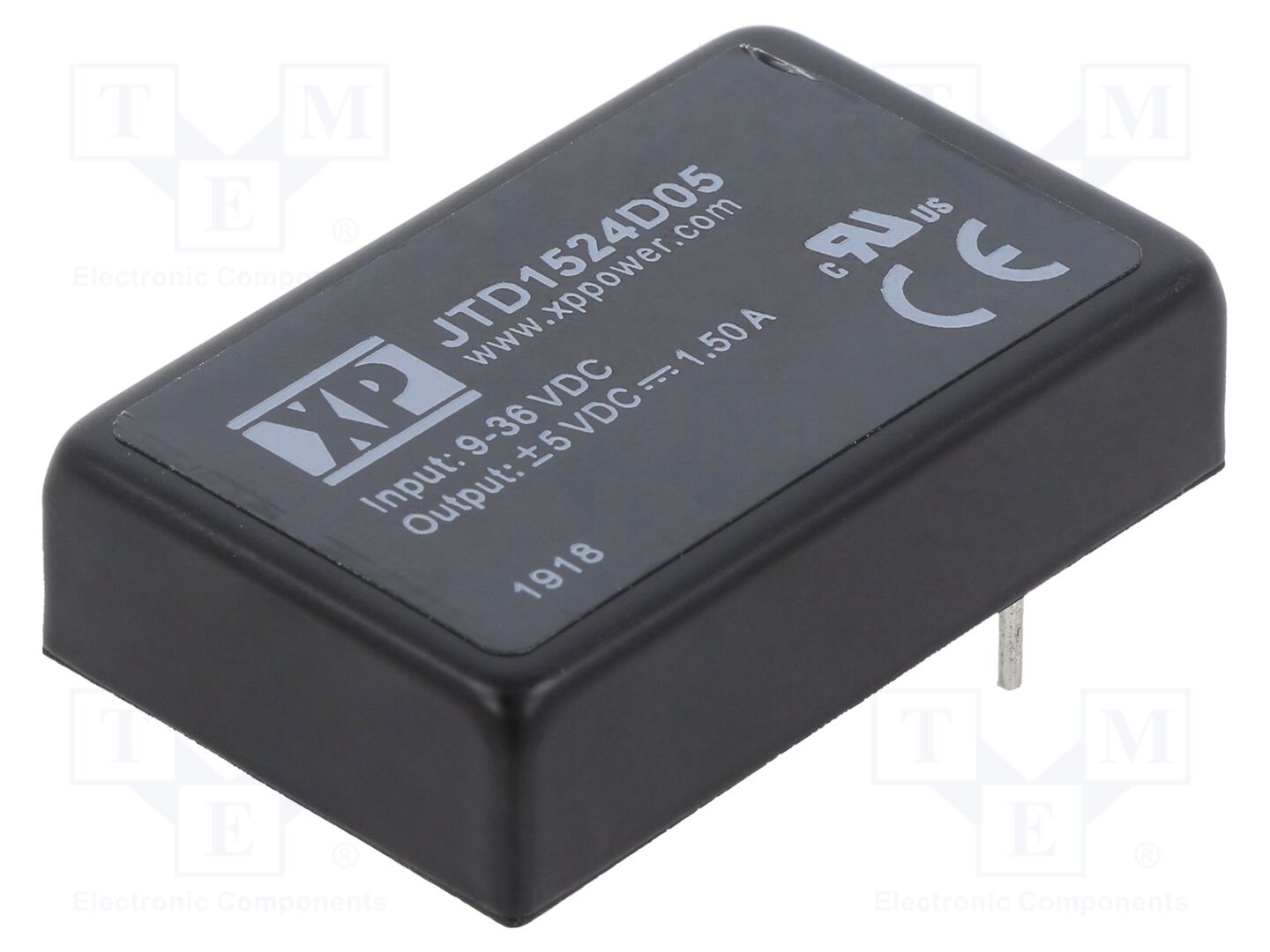 XP POWER JTD1524D05 DC/DC-muunnin 15W
