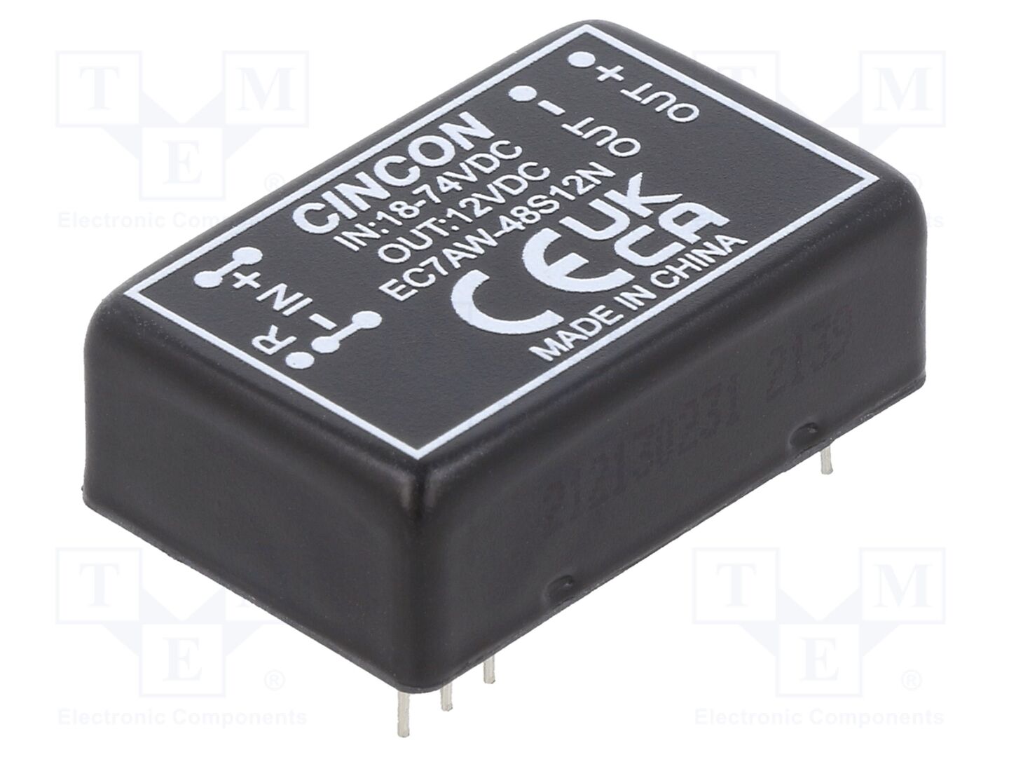 CINCON EC7AW-48S12N DC/DC-muunnin 10W