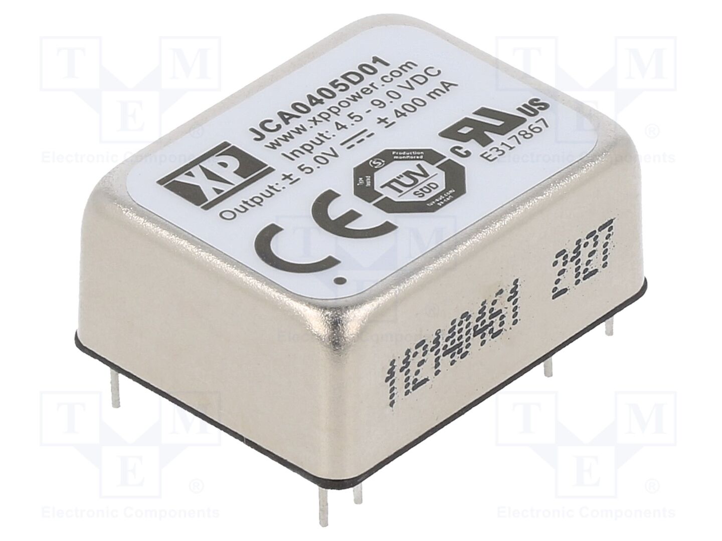XP POWER JCA0405D01 DC/DC-muunnin 4W