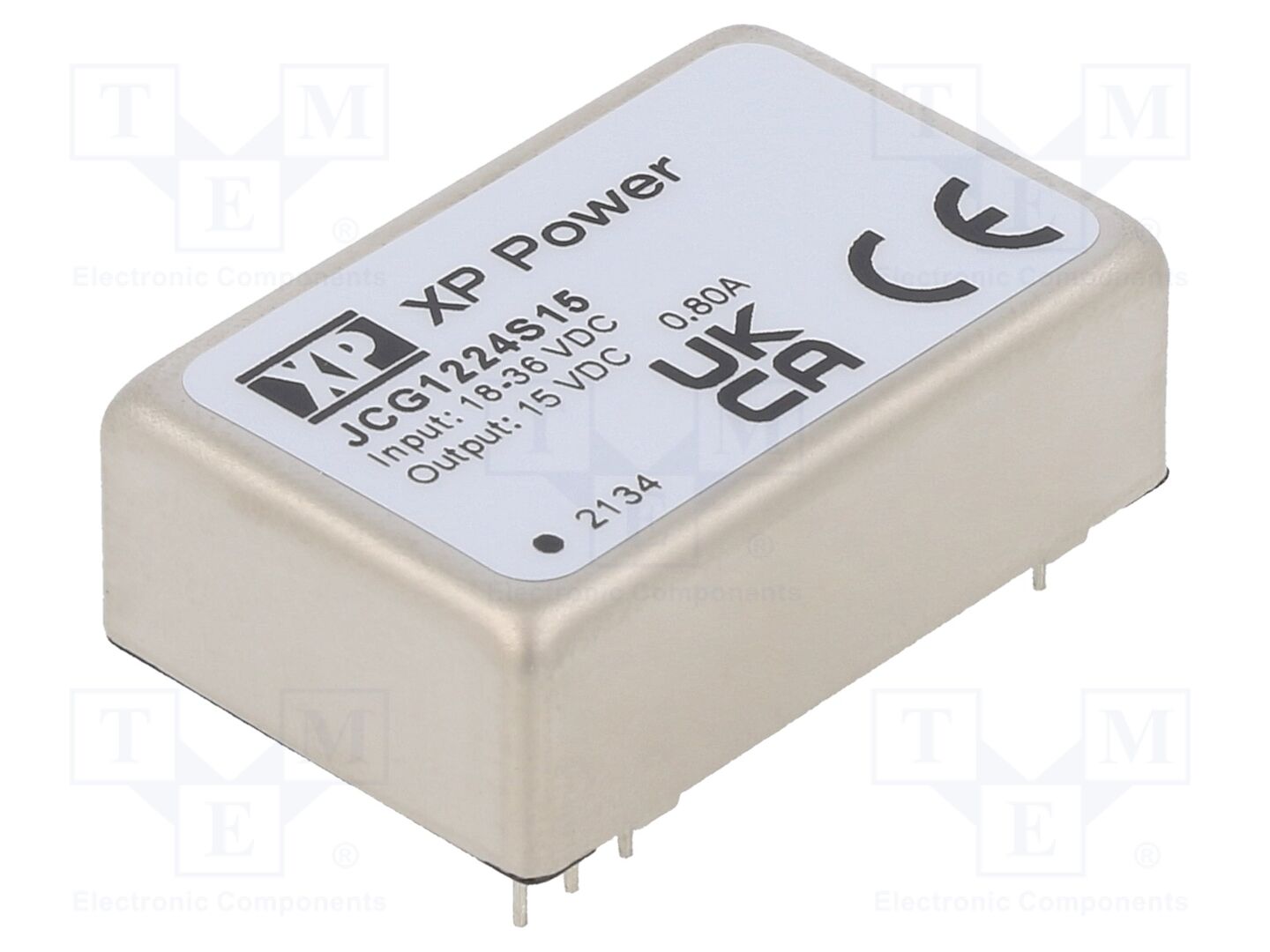 XP POWER JCG1224S15 DC/DC-muunnin 12W