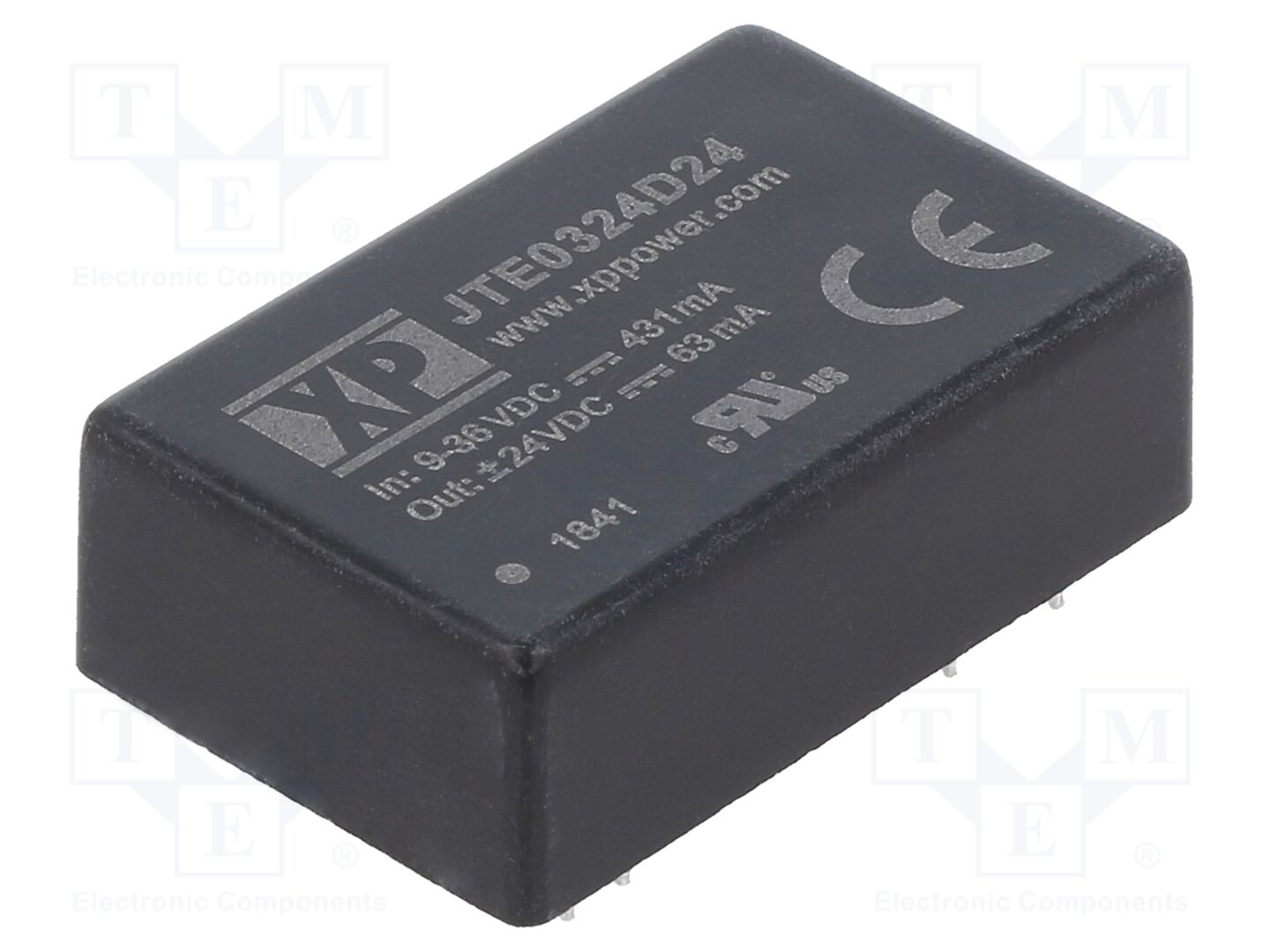 XP POWER JTE0324D24 DC/DC-muunnin 3W