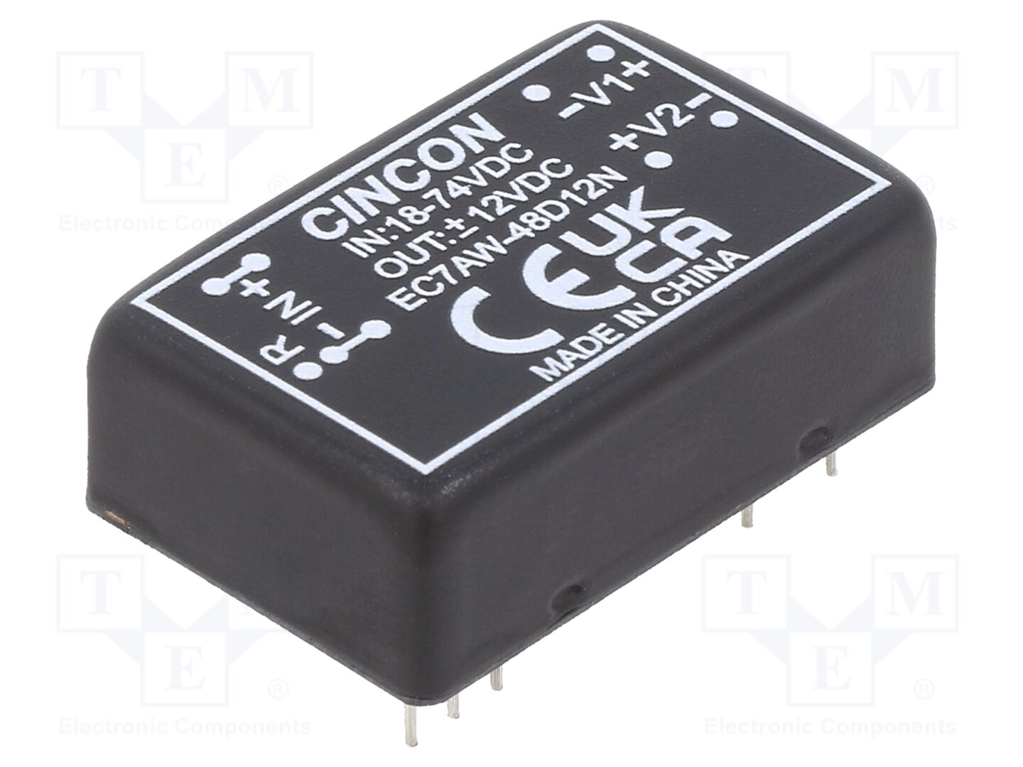 CINCON EC7AW-48D12N DC/DC-muunnin 10W