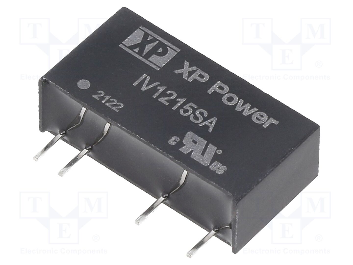 XP POWER IV1215SA DC/DC-muunnin 1W, 12V