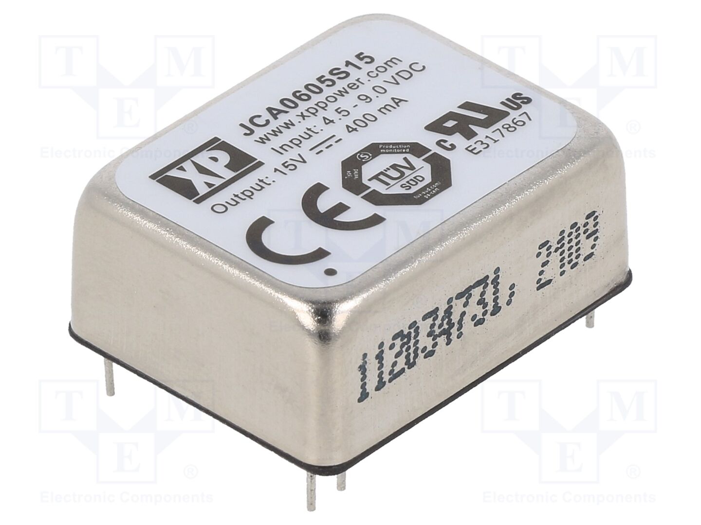 XP POWER JCA0605S15 DC/DC-muunnin 6W