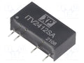 XP POWER ITV2412SA DC/DC-muunnin 1W, 24V/12V
