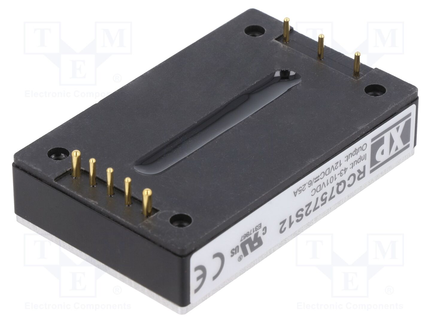 XP POWER RCQ7572S12 DC/DC-muunnin 75W
