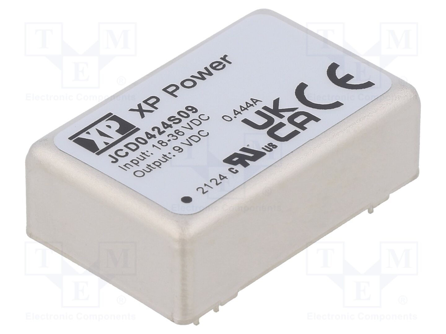XP POWER JCD0424S09 DC/DC-muunnin 4W, 18÷36VDC