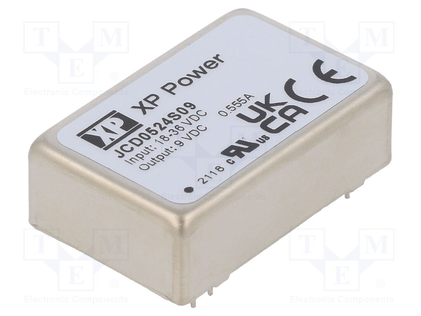 XP POWER JCD0524S09 DC/DC-muunnin 5W