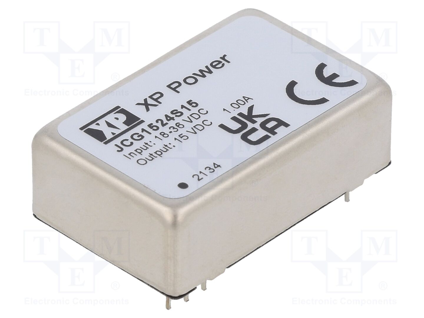 XP POWER JCG1524S15 DC/DC-muunnin 15W