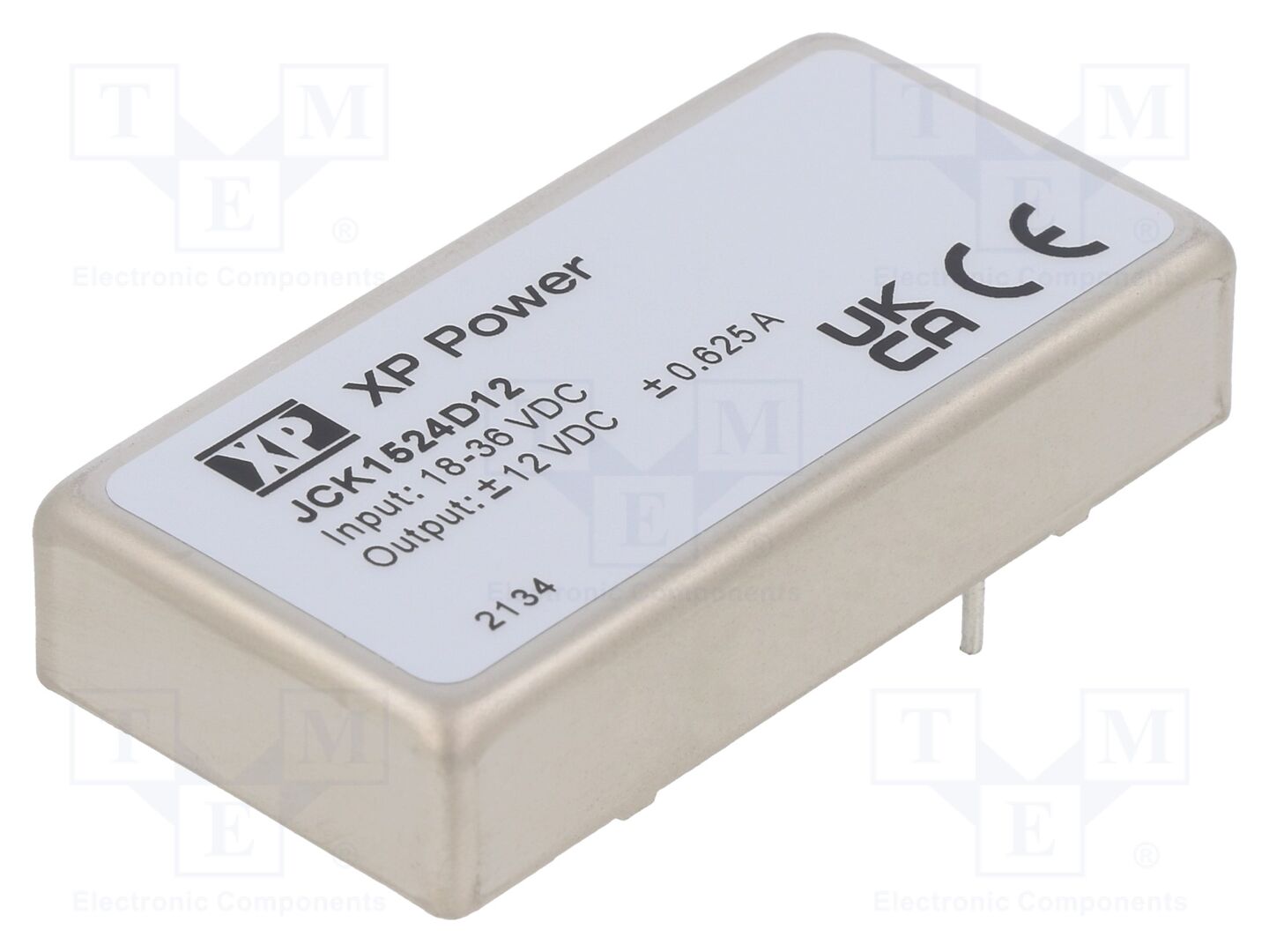 XP POWER JCK1524D12 DC/DC-muunnin 15W
