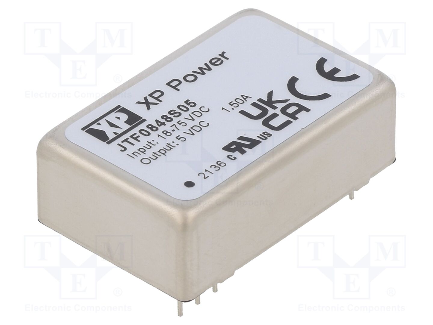 XP POWER JTF0848S05 DC/DC-muunnin 8W