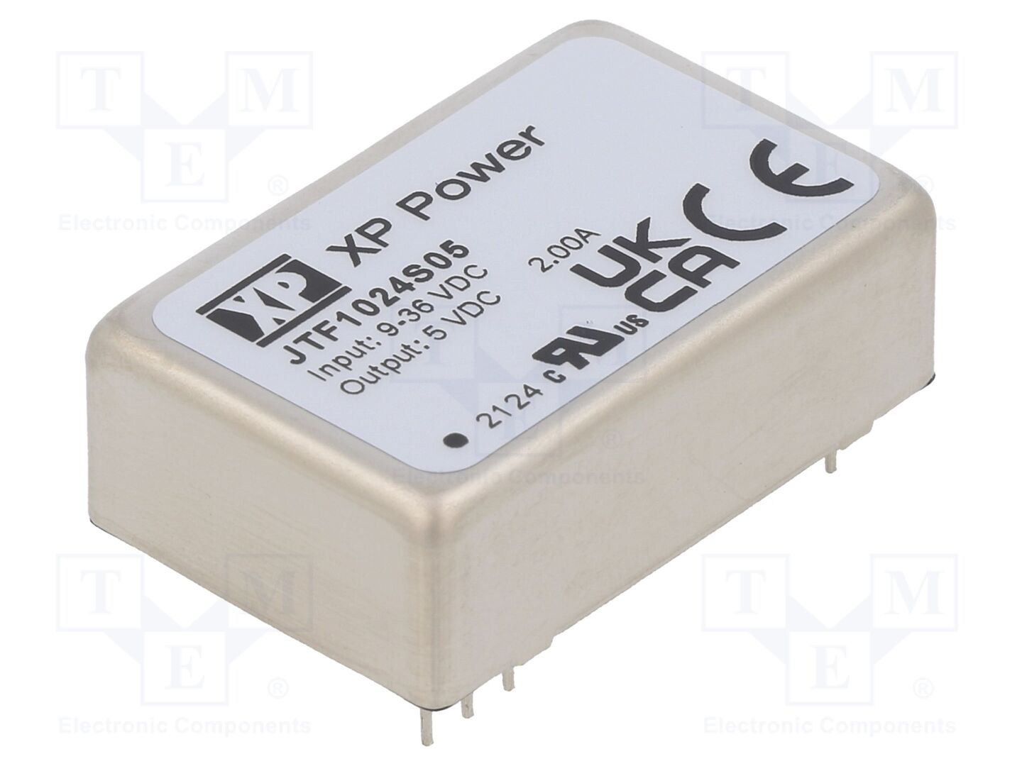 XP POWER JTF1024S05 DC/DC-muunnin 10W