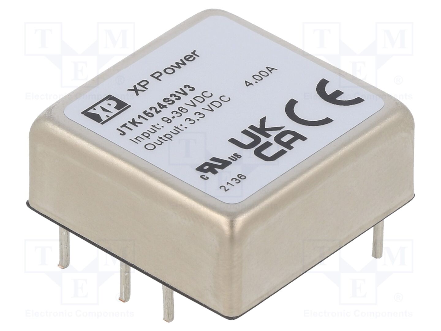 XP POWER JTK1524S3V3 DC/DC-muunnin 15W