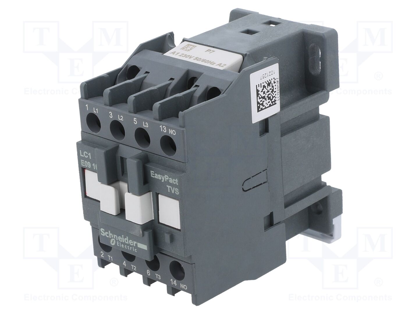 SCHNEIDER ELECTRIC LC1E0910P7 Kontraktori 230VAC, 9A