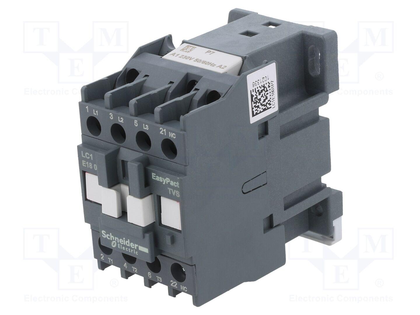 SCHNEIDER ELECTRIC LC1E1801P7 Kontaktori 230VAC, 18A
