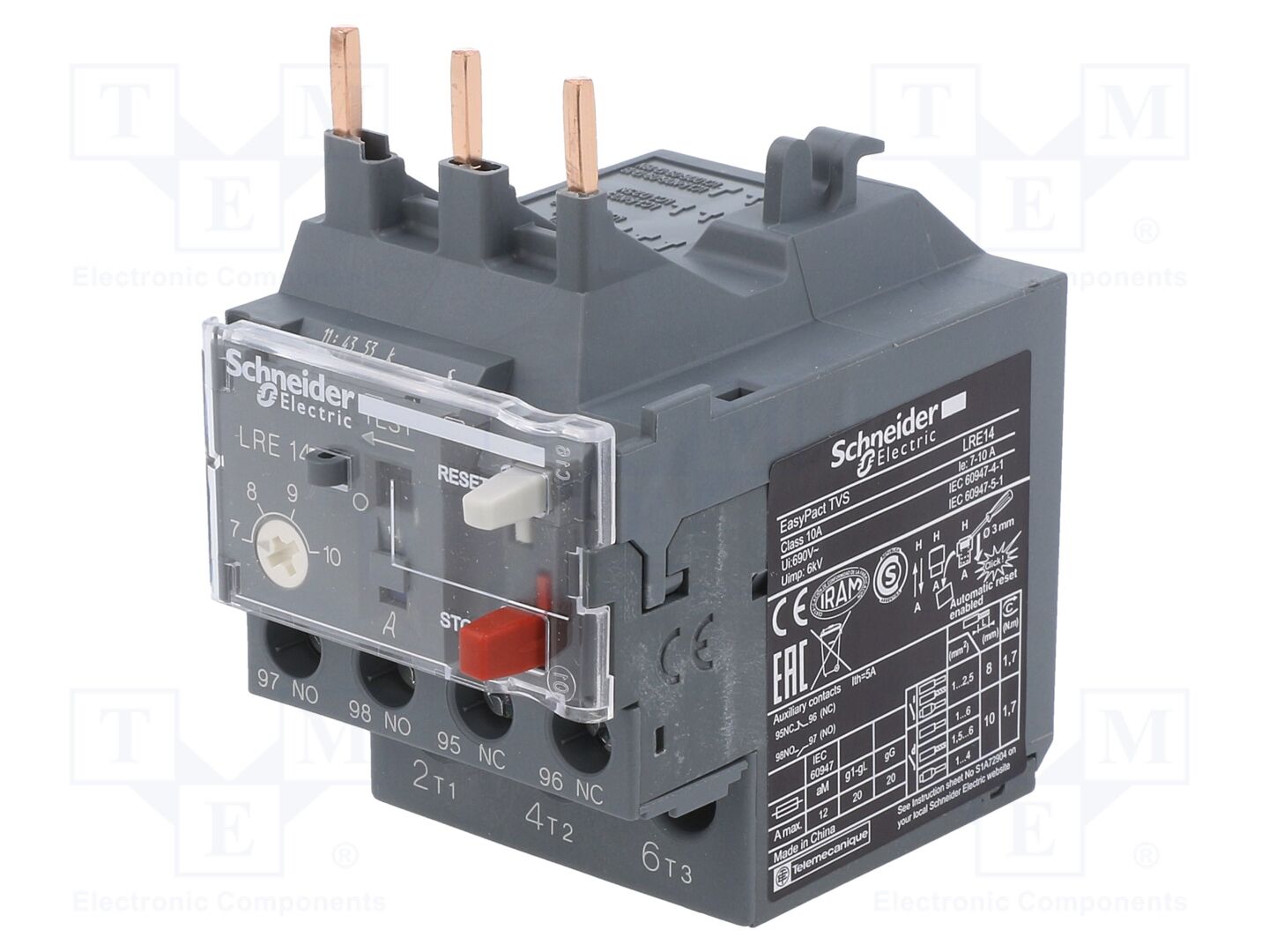 SCHNEIDER ELECTRIC LRE14 Lämpörele 7÷10A